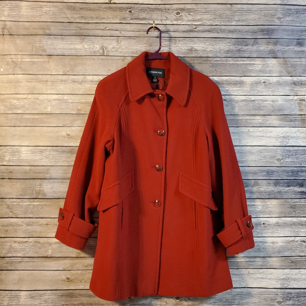 London Fog Wool Blend Coat